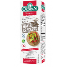 Orgran Wafer Crackers with Chia 100g